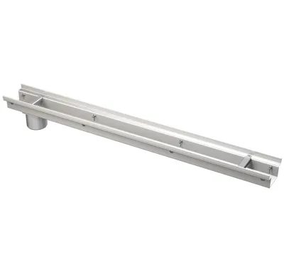 ALCAPLAST Drenážní žlab 100 mm nastavitelný, nerez ADZ352V