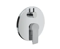 Sprchová baterie podomítková s přepínačem, Mbox, kulatý kryt, chrom Sprchová baterie podomítková s přepínačem, Mbox, kulatý kryt, chrom