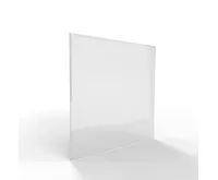 Sklo pod kamna - FLAMINGO Čtverec 1000x1000 mm, fazeta / 6 mm (1)