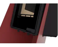 HS Flamingo Krbová kamna FLAMINGO DELUXE ® ISLAND, červená (22)