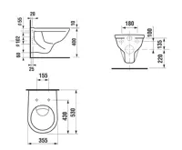 PROFI Tech WC komplet Kombifix Euroline (5)