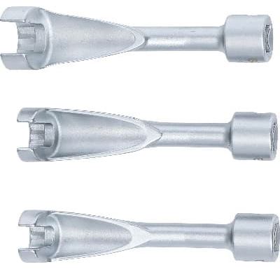 BGS Klíče na vstřikovací a jiná potrubí  14-17-19 mm, 3 díly