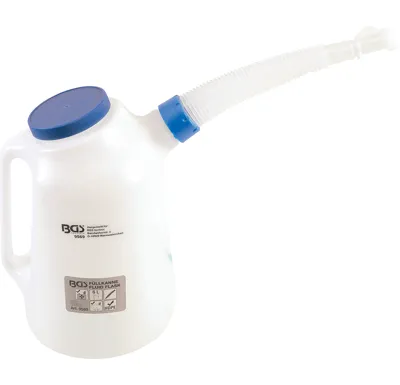 BGS Nálevka s ohebným hrdlem a víkem, 6 l