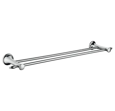 NOVASERVIS Dvojitý držák ručníků RETRO 600 mm, chrom - ARE10