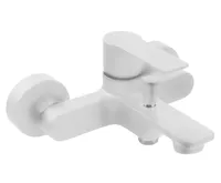 SAPHO PAX nástěnná vanová baterie, bílá mat