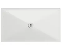 GSI Keramická sprchová vanička, obdélník 140x80x2cm, bílá mat