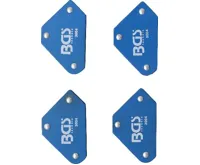 BGS Magnety pro sváření úhlů 72x43x11 mm, 45°-90°-135°, sada 4 dílů (1)