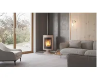 HS Flamingo Krbová kamna MASTERFLAMME ® Medie II, krémová (17)