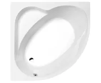 POLYSAN SIRIUS rohová vana 130x130x43cm, bílá