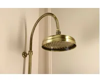 SAPHO VANITY sprchový sloup k napojení na baterii, hlavová, ruční sprcha, bronz (5)