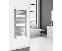 AQUALINE ALYA otopné těleso oblé 600x1110mm, chrom (4)