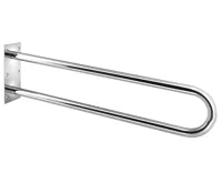 SAPHO HANDICAP opěrné pevné madlo tvar U 813mm, nerez lesk