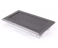 HS Flamingo Krbová mřížka 10x20 cm, grafit