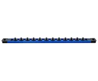 BGS Lišta pro upevnění 12 nástrčných hlavic,  magnetická,  pro 6,3 mm (1/4") BS74549