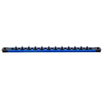 BGS Lišta pro upevnění 12 nástrčných hlavic,  magnetická,  pro 6,3 mm (1/4") BS74549