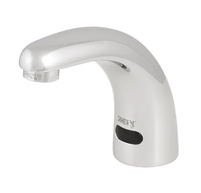 SANELA Automatická umyvadlová baterie pro teplou a studenou vodu, 6V, SLU 22B