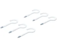 BGS Háčky šroubovací, 60 mm, oplastované, 6 ks