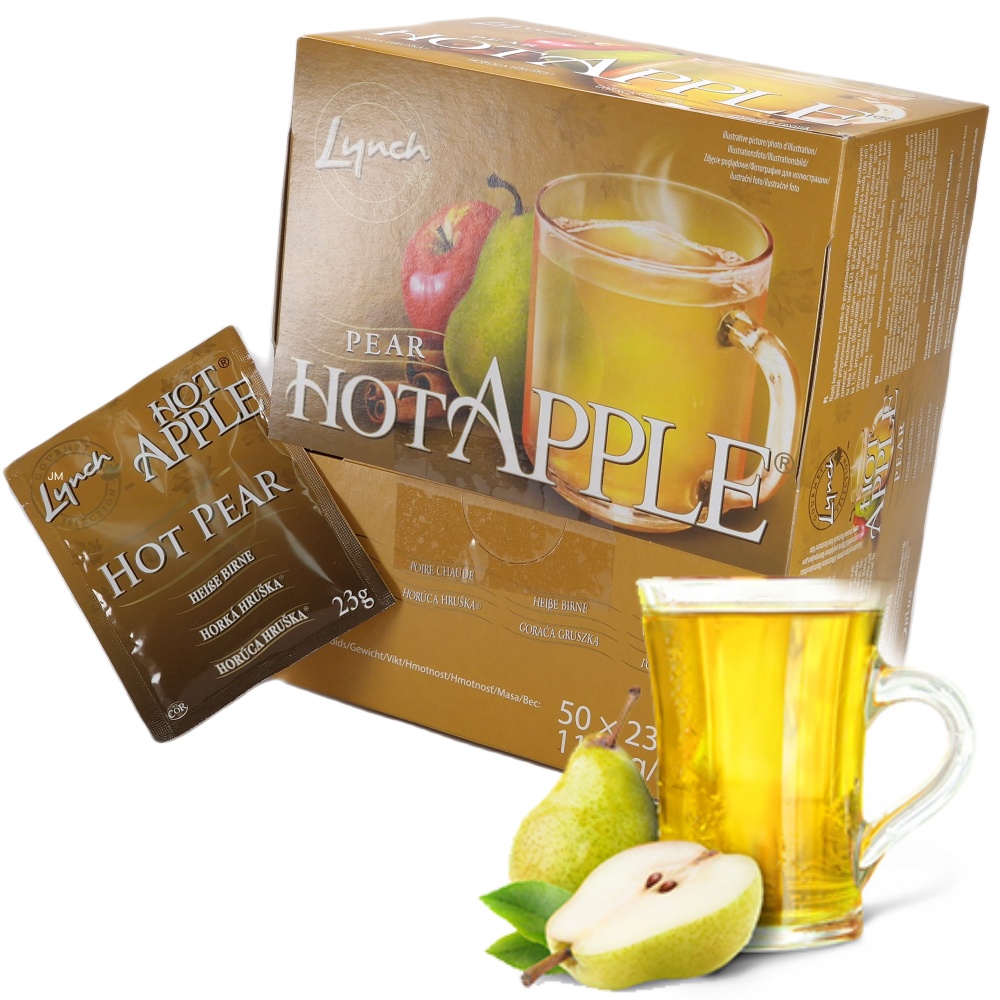 Lynch foods hot apple - horká hruška 50x 23g