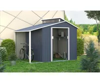 Zahradní domek HERA Z-B s přístřeškem 5,65 m2 antracit IWH-10230046 (1)