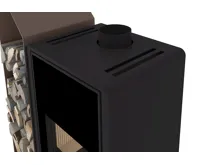 HS Flamingo Krbová kamna FLAMINGO DELUXE ® KAMPA levá, olivová (17)