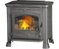 PLAMEN PLAMEN Litinová krbová kamna TENA TERMO - černá PLAMEN PLAMEN Litinová krbová kamna TENA TERMO - černá