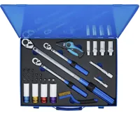 BGS Sada momentových klíčů, 6,3 mm (1/4"), 10 mm (3/8"), 12,5 mm (1/2"), 2 - 24 Nm, 31dílná (4)