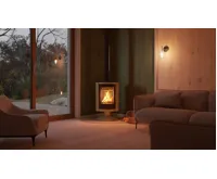 HS Flamingo Krbová kamna MASTERFLAMME ® Piccolo II, olivová (22)