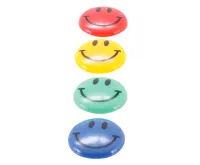 BGS Magnet Set, &quot;Smile&quot;, O 40 mm, 4 pcs.