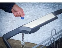 BGS Parkovací hodiny,  se škrabkou na led / gumovou stěrkou (1)