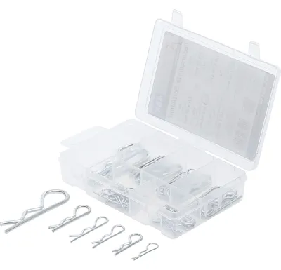 BGS Závlačky pružinové, 1,2 - 3,0 mm, sada 48 dílů