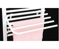 AQUALINE Sušák 4 ručníků na otopná tělesa, univerzální upínání, délka 50cm, bílá (3)