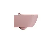 GSI PURA závěsná WC mísa, Swirlflush, 36x55cm, blush dual-mat (1)
