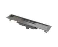 ALCAPLAST Sprchový liniový žlab nerezový, s okrajem, pro plný rošt, svislý odtok, délka 950 mm APZ1106-950 ALCAPLAST Sprchový liniový žlab nerezový, s okrajem, pro plný rošt, svislý odtok, délka 950 mm APZ1106-950