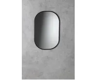 SAPHO CONA SLIM zrcadlo v rámu 40x60cm, černá (4)