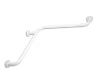 NOVASERVIS Madlo lomené s krytkami bílé - R6690,11 NOVASERVIS Madlo lomené s krytkami bílé - R6690,11