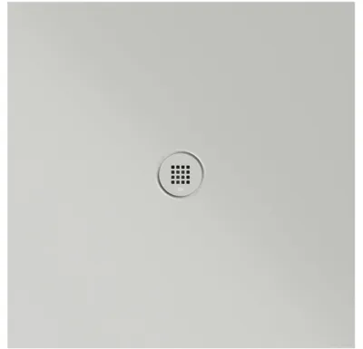 GSI Keramická sprchová vanička, čtverec 90x90x2cm, cenere mat