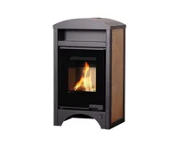 HS Flamingo Krbová kamna AQUAFLAM VARIO ® BARMA 11/7kW dlažba Ořech