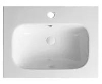 SAPHO PIEDRA keramické umyvadlo nábytkové 61x46,5cm, bílá (7)