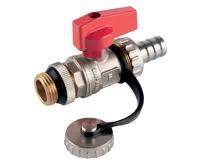 NOVASERVIS Vypouštěcí kulový kohout s těsněním 3/8" - ZSUN10 NOVASERVIS Vypouštěcí kulový kohout s těsněním 3/8" - ZSUN10