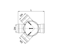 OSMA šachtové dno vícevtokové RVD-PPL DN315 na KG DN200 (1)