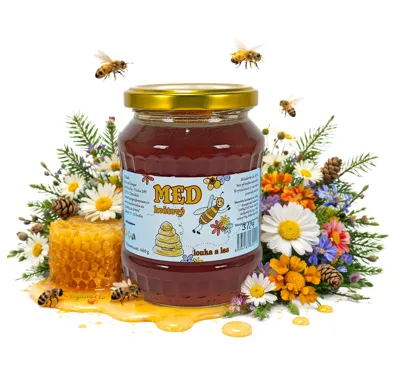Medovinka, s.r.o. Med smíšený - louka a les 480g