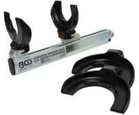 BGS Stahovák spirálových pružin 1500 kg, 2 páry podkov