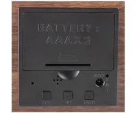 Platinium Dřevěný digitální LED budík WAC-020, samostatně (2)