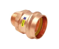 CU lisovací přechod 8243 - 28 - 5/4" závit venkovní - pro topení i rozvod plynu CU lisovací přechod 8243 - 28 - 5/4" závit venkovní - pro topení i rozvod plynu