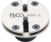 BGS Sada adaptérů pro stlačování brzdových pístů, univerzální, se 2 kolíky