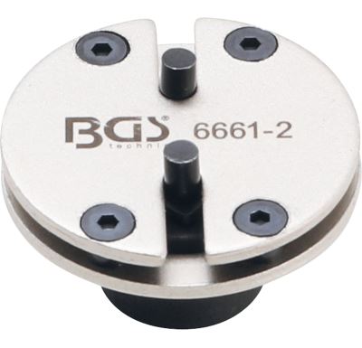 BGS Sada adaptérů pro stlačování brzdových pístů, univerzální, se 2 kolíky