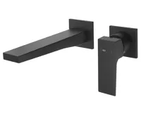 SAPHO DIMY podomítková dvouprvková umyvadlová baterie, černá mat