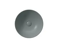 GSI NUBES keramické umyvadlo na desku průměr 40cm, agave mat (1)