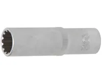 BGS Hlavice nástrčná 1/2&quot; 15 mm, prodloužená, &quot;GearLock&quot;