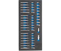 BGS Modul - bity (imbus, TORX, XZN, RIBE), sada 49 dílů BGS Modul - bity (imbus, TORX, XZN, RIBE), sada 49 dílů